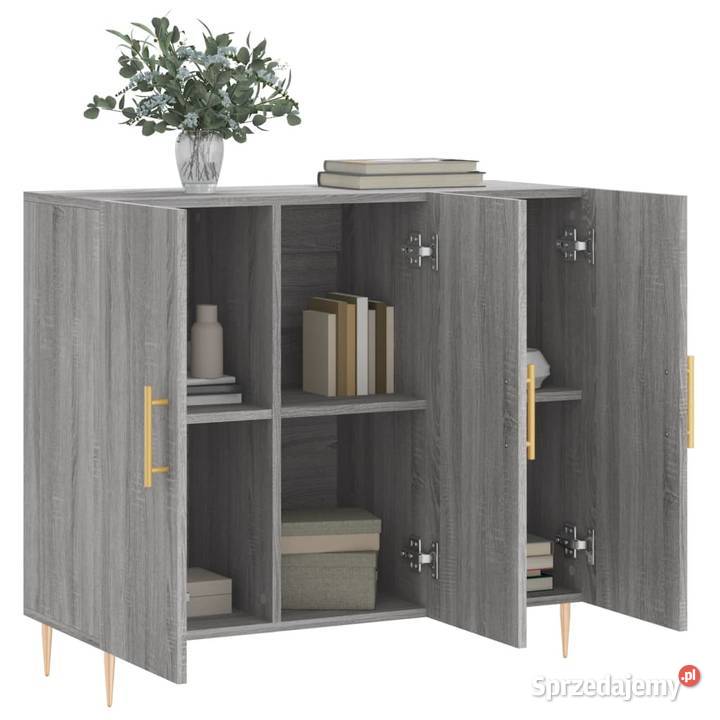 vidaXL Szafka szary dąb sonoma 90x34x80 Warszawa