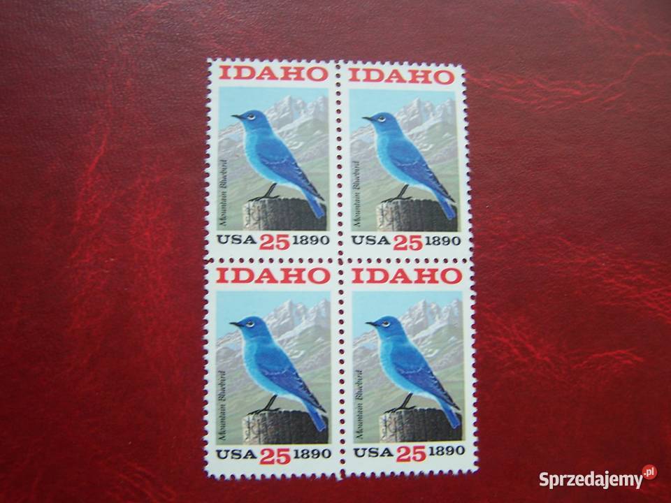 USA 1990 MNH Mi 2072 Fauna Ptaki Idaho Kolekcje Tychy sprzedam