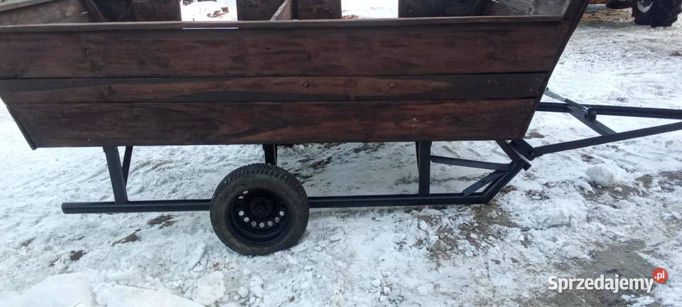 Sanki ciągnikowe i konne Tychnowy