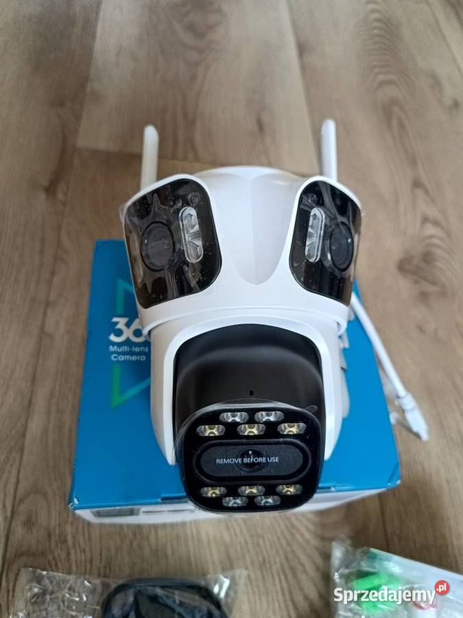 Kamera zewnętrzna obrotowa WiFi 3 obiektywy 6K 8 Kutno