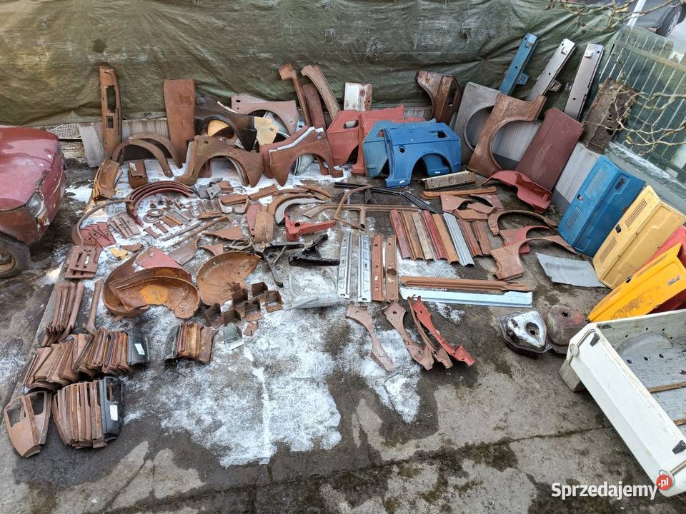 Fiat 126p błotniki nadkola klapy inne części Myślenice