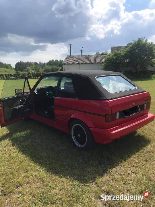 Golf mk1 cabrio sport line 199999km Wydminy