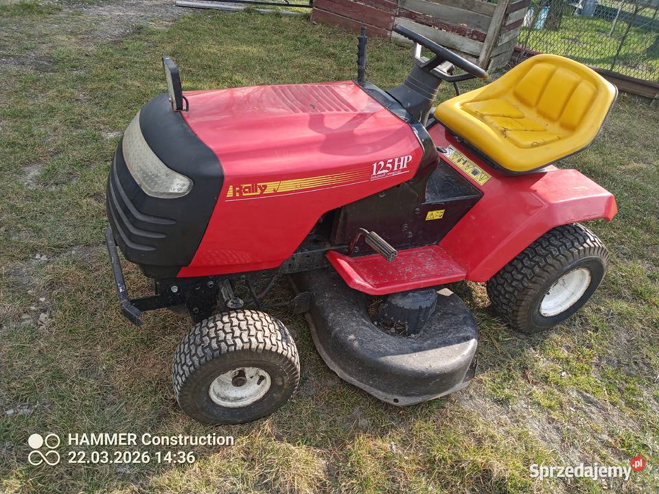 Sprzedam traktorek kosiarke rally 125 hp Jędrzejów sprzedam