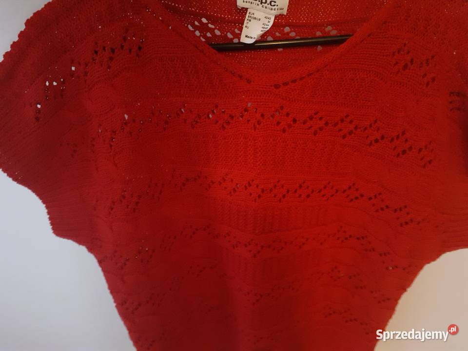 czerwona kamizelka S M Gdańsk