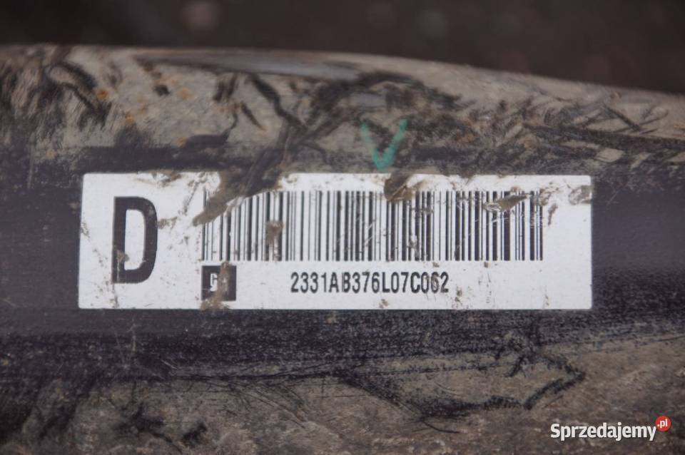 BELKA SANKI TYŁ OPEL ASTRA K 16 TDCI Lipno