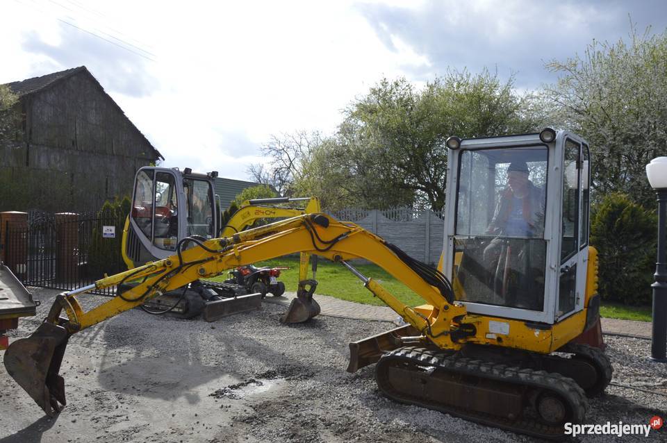 Minikoparka mini koparka JCB 802 SUPER 1997r 26T Złoczew