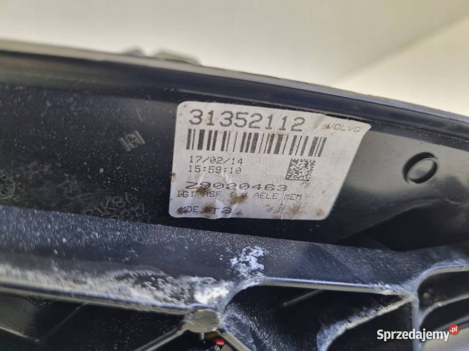 Volvo XC60 I LIFT LUSTERKO LEWE KIEROWCY 14 pin Janów
