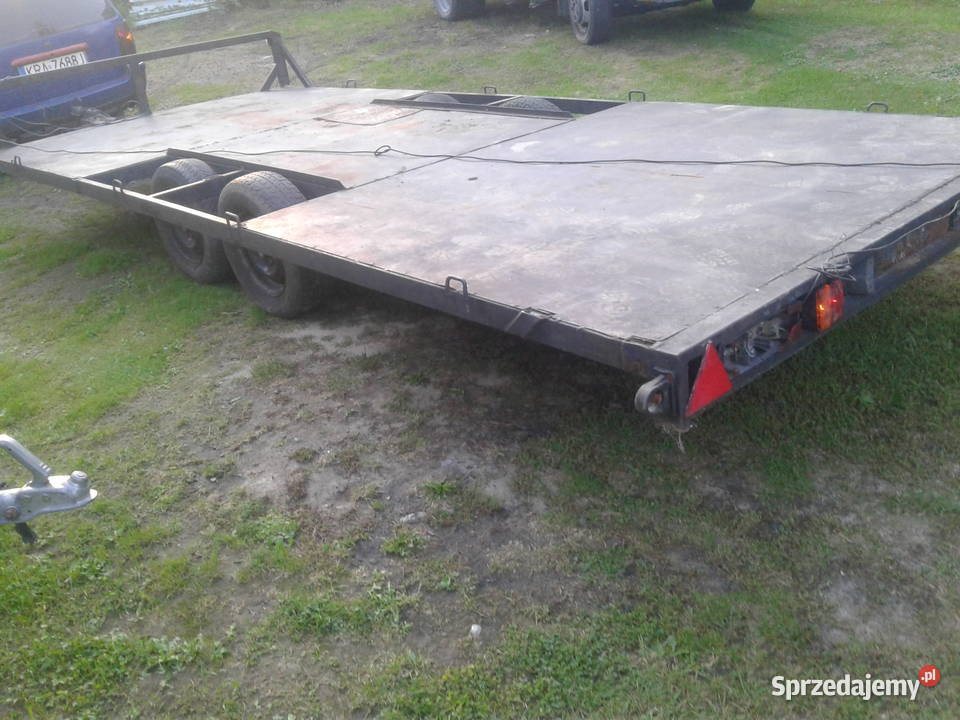 Przyczepa Laweta Do Palet Mauzerów Niska 2 Skawina