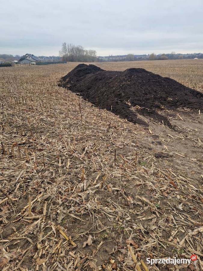 kompost nawóz organiczny obornik humus kujawsko-pomorskie Mogilno sprzedam