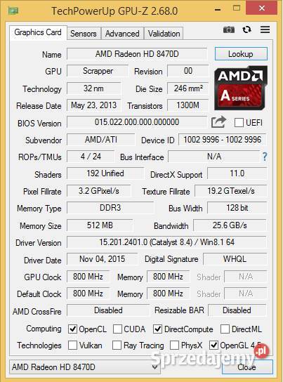 Płyta główna MSI A88XME35 AMD A6 6400K 4GB FM2 Częstochowa sprzedam