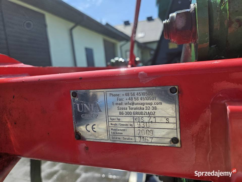 Agregat ścierniskowy gruber Unia Kos 21m Makowiec