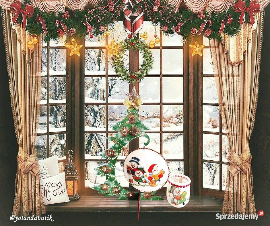 Ozdoba Bożonarodzeniowa zestaw wielokolorowy warmińsko-mazurskie Olsztyn