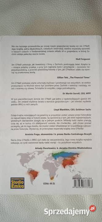 Mapa Wzrostu Szanse gospodarcze państw grupy Książki naukowe i popularnonaukowe Bydgoszcz