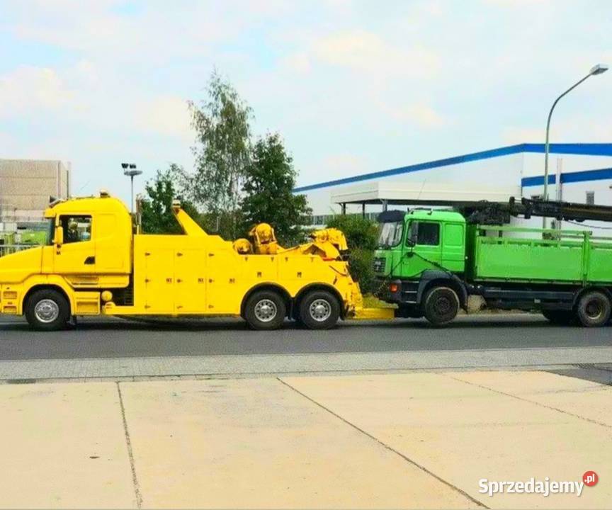 Holownik 3 osiowy 6x4 Scania do ciezarowych Warszawa