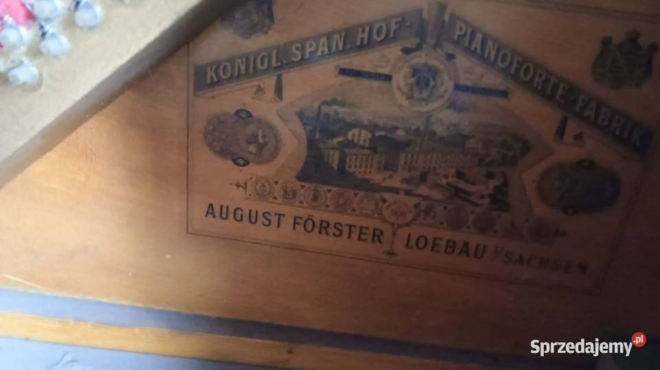 Zabytkowe pianino sprzedam Kultura i Rozrywka Łódź