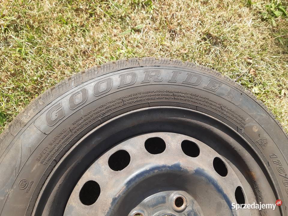 Koła zimowe 2 opony felgi honda 4x100 17565r14 Strzelce Opolskie