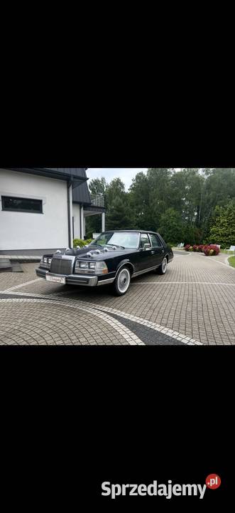 Auto do ślubu zabytkowy lincoln continental z Piotrków Trybunalski
