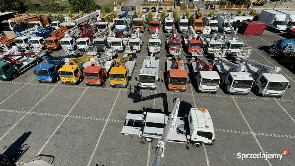 Nissan Cabstar Podnośnik Koszowy 165m Multitel 113000km Widełki