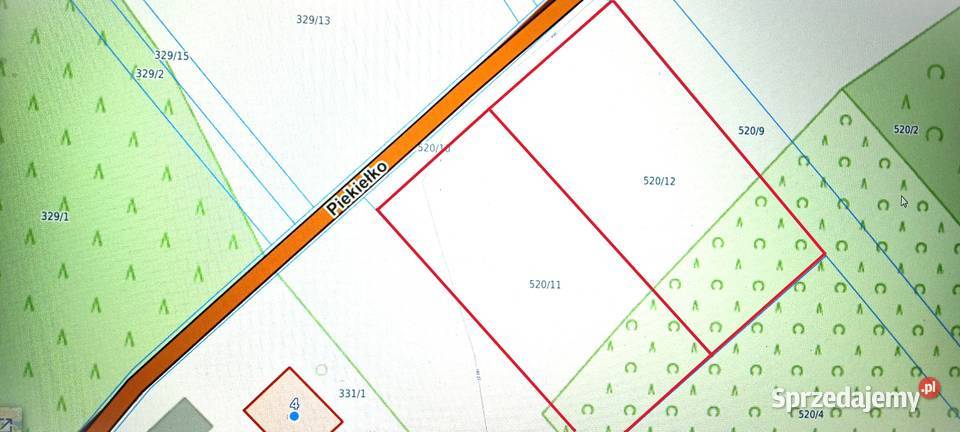 2 działki budowlane w Donimierzu k Szemuda Donimierz