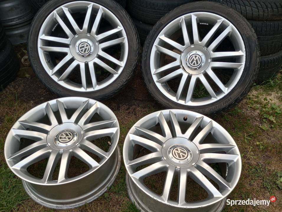 18 5x100 5x112 Oryginalne Volkswagen Golf IV Średnica 18" Włocławek