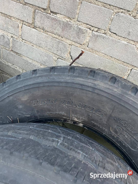 Opony do auta ciężarowego rozmiar 26570195 6 19cale Do maszyn budowlanych Olszowiec