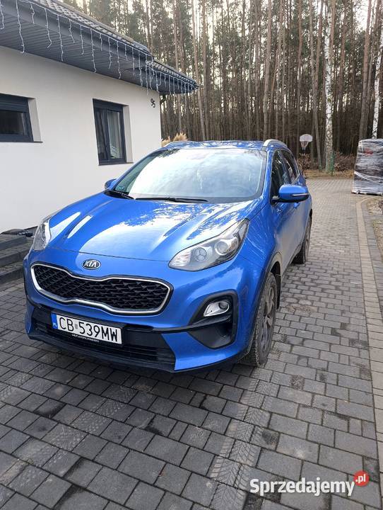 Kia Sportage 16 GDI niebieska kujawsko-pomorskie Bydgoszcz