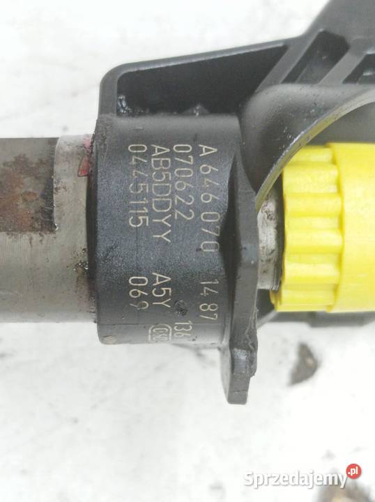 WTRYSKIWACZ A6460701487 0445115069 22 CDI Rok produkcji 2007