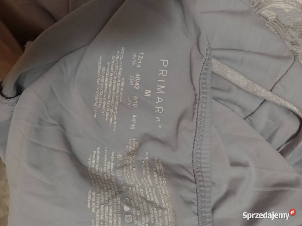 4042 LXL Niebieska halka pod sukienkę z Londynu Inna marka Halki i koszulki Kraków