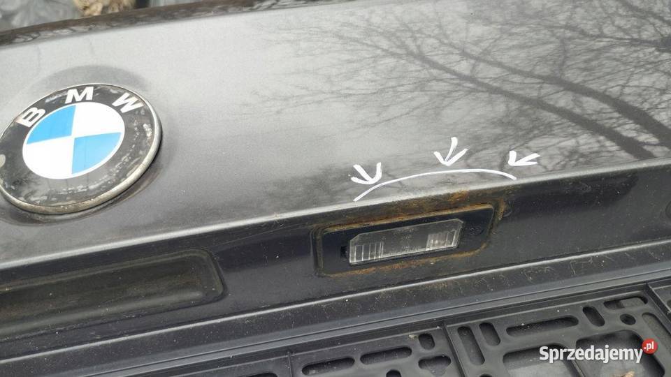 TYLNA KLAPA BAGAŻNIKA TYŁ BMW E90 śląskie