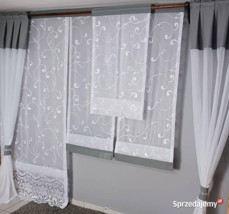 Firany Komplet balkonowy do 350 śląskie Częstochowa