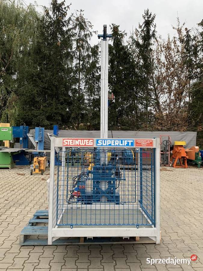 Winda budowlana wyciąg Steinweg Superlift 15 m wielkopolskie