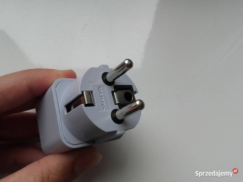 Wtyczka adapter EU uniwersalna AC 230V EU UK AU Bydgoszcz