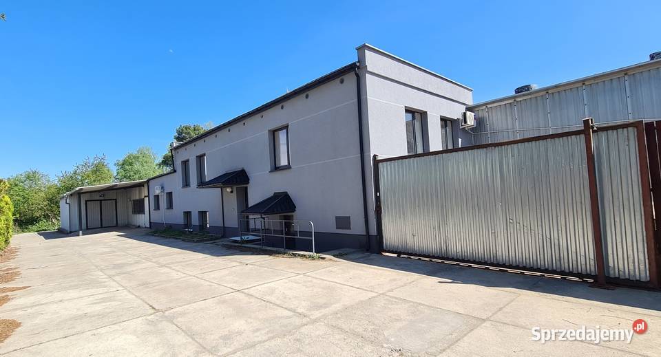 Hale magazynowe biuro o pow770 m2 działka 2640 Przeźmierowo