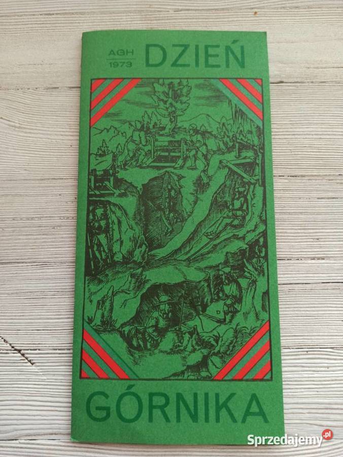 AGH Dzień Górnika 1973 zaproszenie Ostrów Wielkopolski