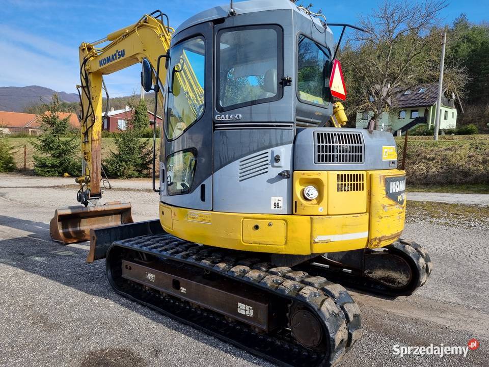 Komatsu PC 78MR6 crawler excavator Koparki śląskie Cieszyn
