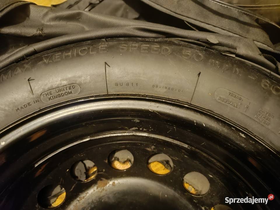 Zestaw koło dojazdowe 12580 R17 5x108 Volvo S Piła