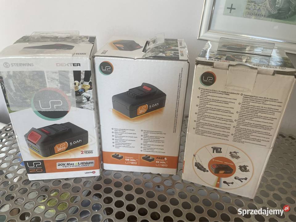 Dexter akumulator 20V 50 Ah nowy Mysłowice sprzedam
