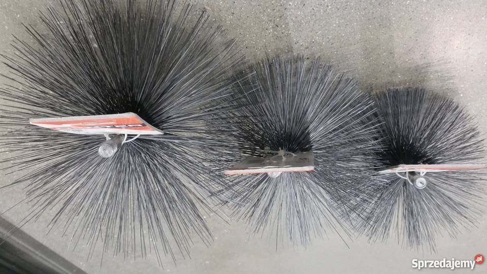 Zestaw kominiarski do czyszczenia komina dołu