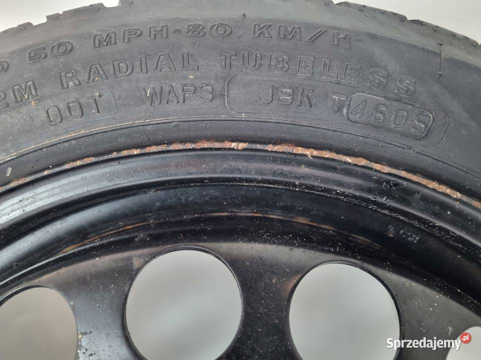 KOŁO ZAPASOWE DOJAZDOWE Opel Vectra C Astra H lubelskie Chełm