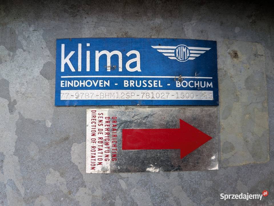 Wentylator na siłę lubuskie Goszczanowo sprzedam