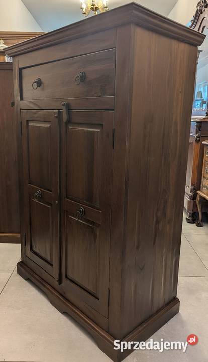 Piękna szafkakomoda kolonialnadostęone dwie śląskie Dąbrowa Górnicza