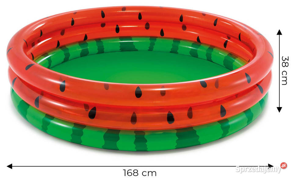 Basen dmuchany brodzik dzieci basenik arbuz Smogorzów