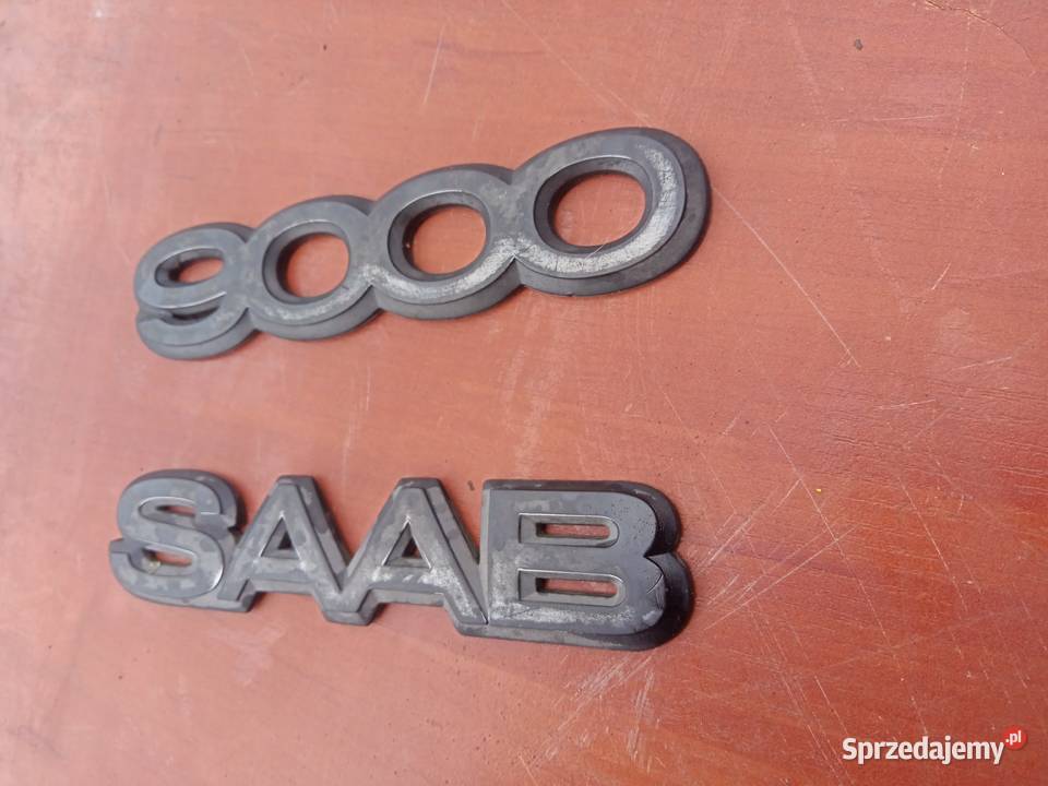Saab 9395 wkłady lusterek L i P klakson emblemat Stalowa Wola