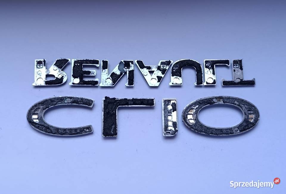 Napis emblemat Renault Clio III Lipno