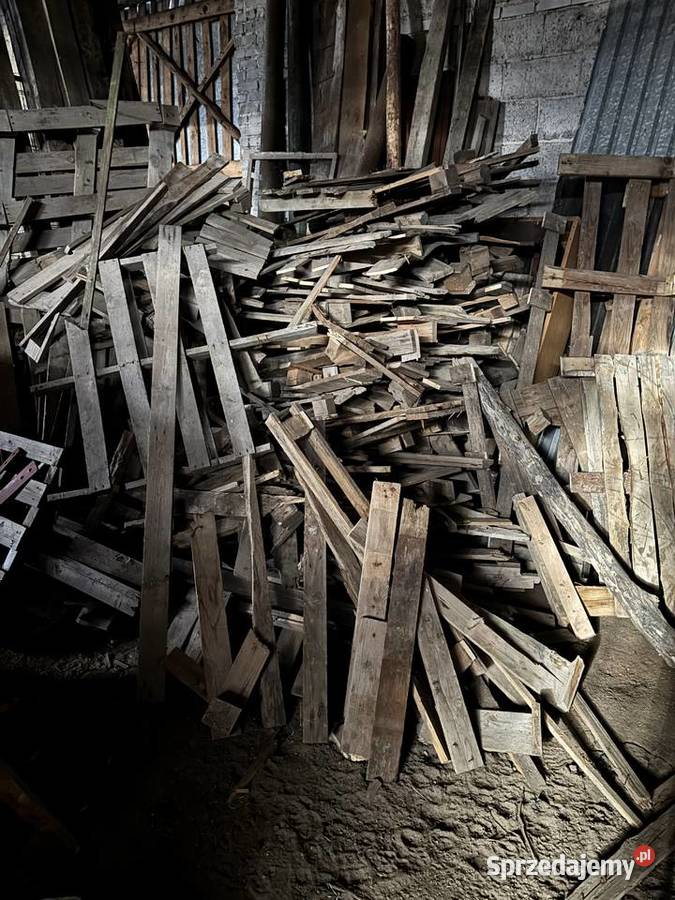 Drewno paletowe na opal Robertów