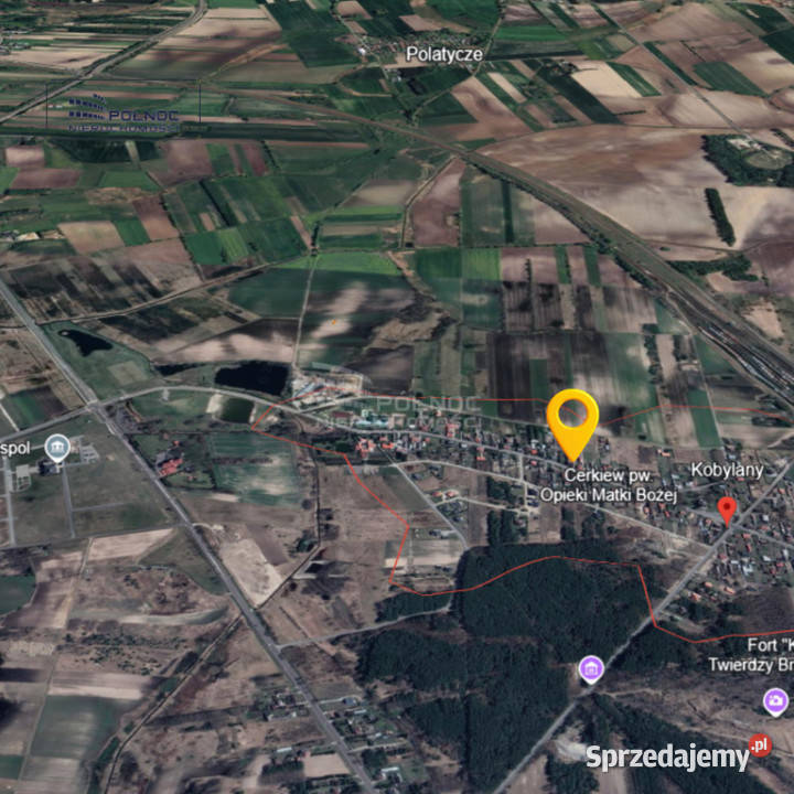 działki w centrum Kobylan asfalt Kobylany sprzedam