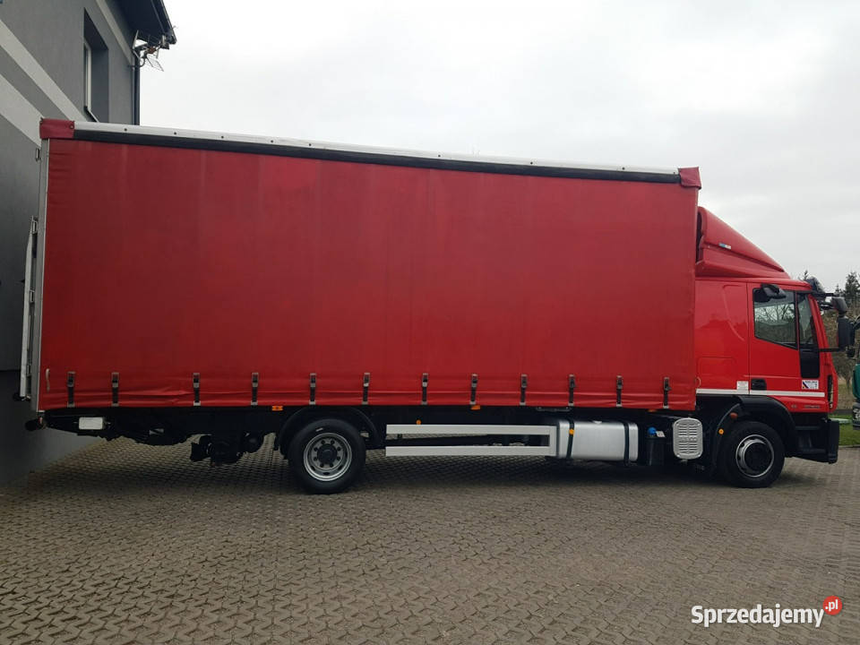 Iveco EUROCARGO KONTENER FIRANKA 17EP Samochody ciężarowe Poręba