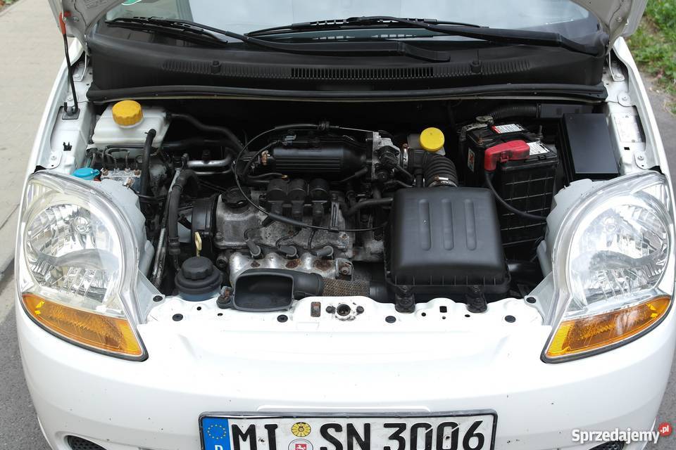 Chevrolet Matiz Spark z Klimatyzacją 2009r klimatyzacja Poznań sprzedam