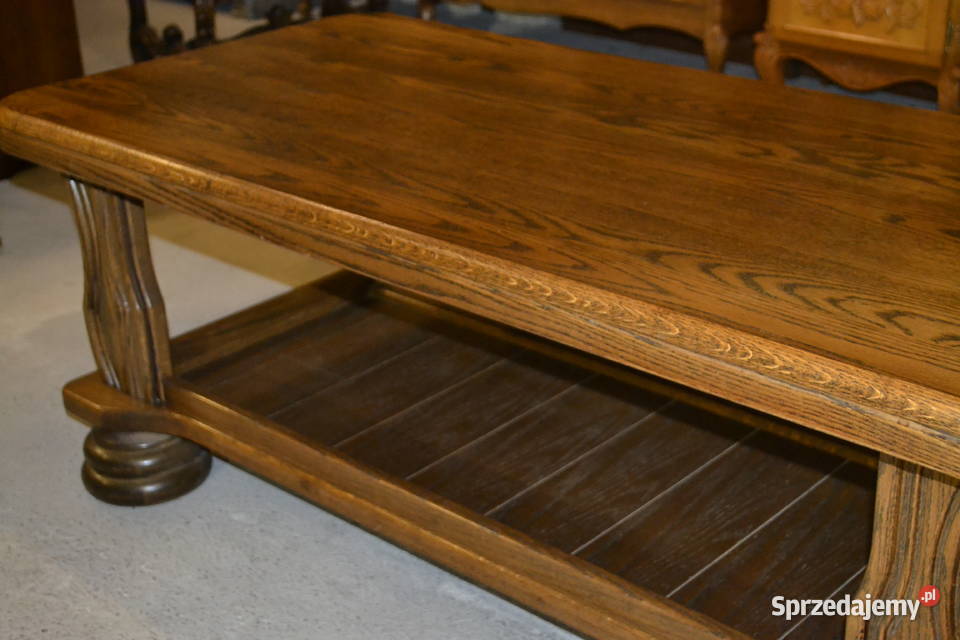 stolik stylowy lity dąb Będzin