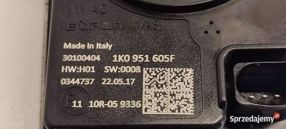 AUDI Q3 8U SYRENA ALARMU 1K0951605F